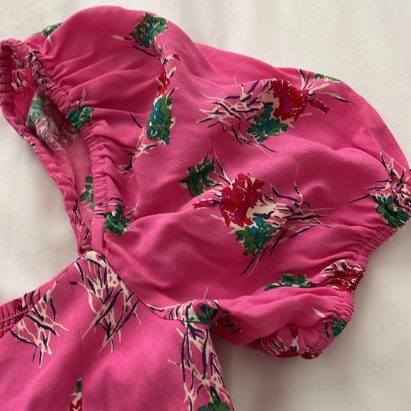 Zara summer floral top - Picture 3 of 4